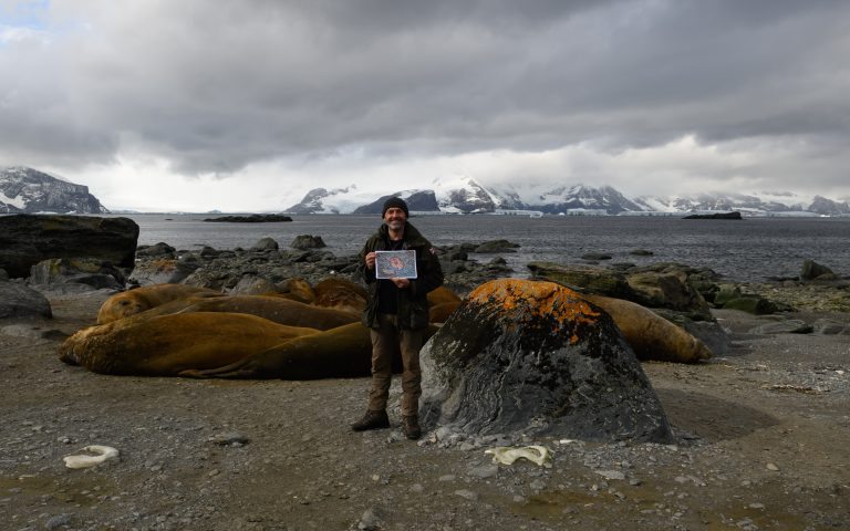SPS Flags Make It To Antarctica